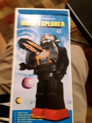 Moon Explorer Robot (battery Operated) Never Taken Out Of The Box.