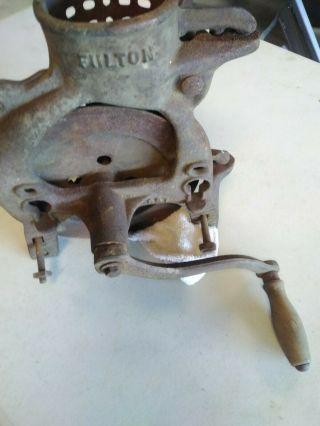 Antique / - Fulton Barn Corn Sheller /Grinder 2