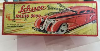 Tin Toys Germany,  Schuco Radio 5000,  1938,  Perfect,  Pristine. 11