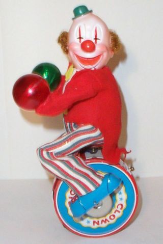 VINTAGE 1960 ' s Charlie The Tric - Cycling Clown 5