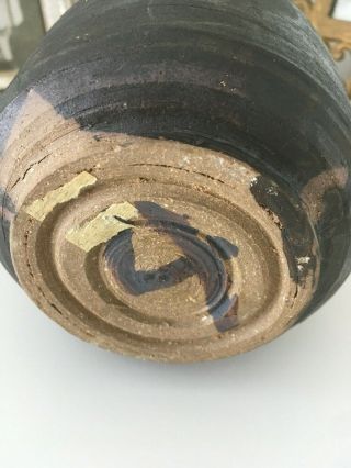 Vtg Mid Century Earthgender Cressey Stoneware Era Ceramic Studio Pottery Planter 5