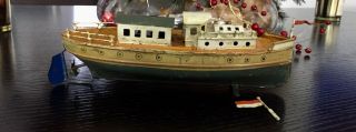 Marklin,  Boat,  Windup,  Tin Toys Germany,  30s,  Rare,  100,  Hand Painted 12