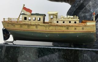 Marklin,  Boat,  Windup,  Tin Toys Germany,  30s,  Rare,  100,  Hand Painted 5