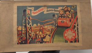 Göso,  Coney Island Coaster,  40s,  Tin Toys Germany,  German Tin Toy,  Work 100,  Box