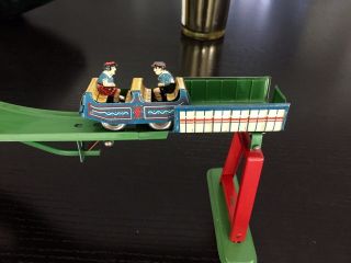 Göso,  Coney Island Coaster,  40s,  Tin Toys Germany,  German Tin Toy,  Work 100,  Box 9