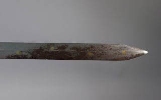 FINE RARE ANTIQUE CHINESE BOXER REBELLION ERA DIRK DAGGER MINIATURE SWORD 6