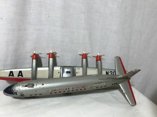 1950’s American Airlines Electra Linemar Battery Operated Plane 10