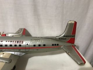 1950’s American Airlines Electra Linemar Battery Operated Plane 3