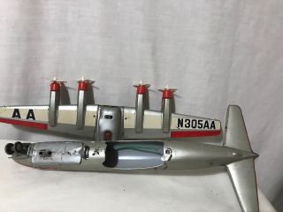 1950’s American Airlines Electra Linemar Battery Operated Plane 9