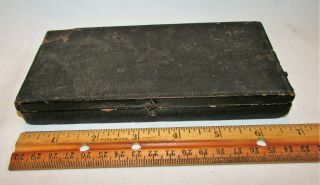 Antique Jewelry Gold Apothecary Pocket Scale with Weights in American Eagle Box 3