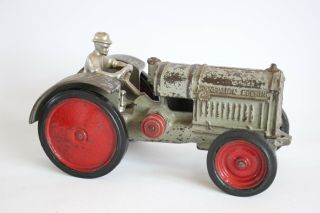 Antique Cast Iron Toy Arcade Mccormick Deering Tractor