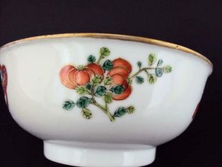 Fine Chinese 19thC Oriental Antiques Porcelain Famille Rose Bowl And Dish 5