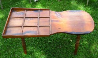 Primitive Antique Cobblers Work Bench / Primitive Antique Table / Rustic Country
