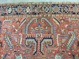 antico - swiss Antique indoHERIZI Seraphi rug 7`3 x 10`6 ft 10