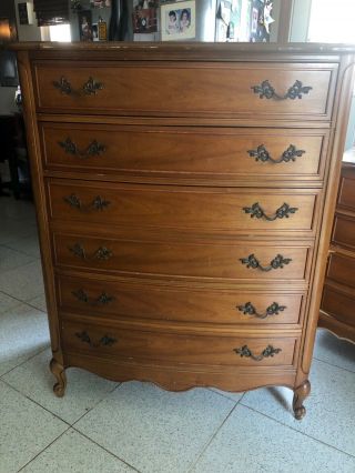 antique Dixie french provincial bedroom furniture 2