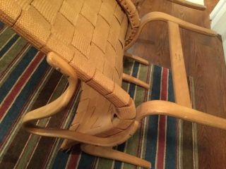 Signed,  Vintage,  Midcentury,  Woven BRUNO MATHSSON EVA CHAIRS 4