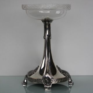 WMF Art Nouveau silver plated flower centerpiece. 2