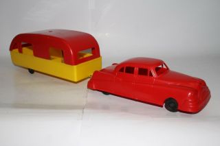 J Kahn,  1950 Buick with Camper Trailer and Furniture,  Box 10