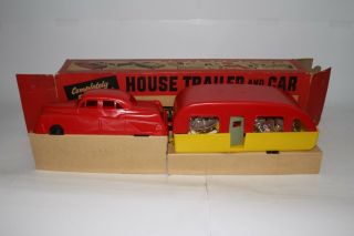 J Kahn,  1950 Buick With Camper Trailer And Furniture,  Box