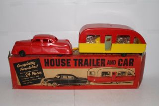 J Kahn,  1950 Buick with Camper Trailer and Furniture,  Box 2