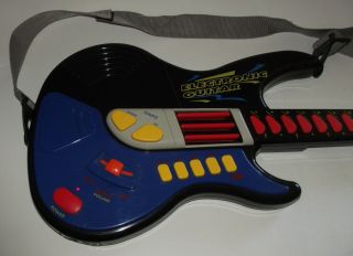 VG Vintage RARE Radio Shack Electronic Guitar Toy Plays Great 60 - 2581 Mb 2