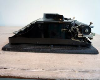 1938 Smith Premier Home Portable typewriter.  Classic1930s typewriter 7