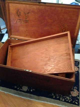 Vintage - Early 20th Century Texas Handmade Blanket Box/Trunk - World War I? 3