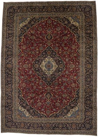 Classic Design Vintage 10x13 Hand Knotted Persian Wool Rug Oriental Area Carpet