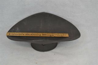 Scale Pan Tin Balance Weight 14 In.  1800 - 1900 Antique