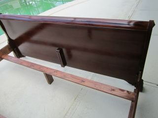 King Size Sleigh Head board Foot Board And Rails Wood not 12