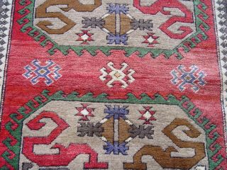 HAND KNOTTED CAUCASIAN WOOL ORIENTAL RUG HAND - WASHED&CLEANED 4 ' 4 