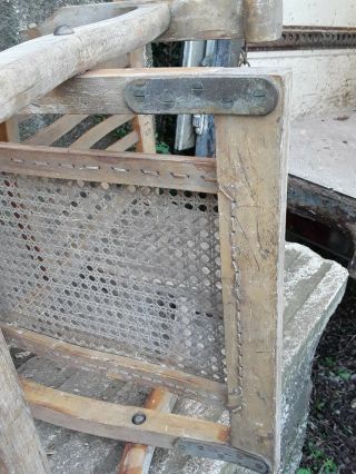 Antique / Vintage Steamer Deck Chair - Item for Restoration 9