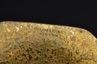 Tiffany Studios Zodiac Bronze and Enamel Desk Weight with Hand Painted Enamel 7