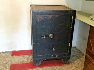 Halls Safe And Lock Co - Antique Safe 1850? With Combination