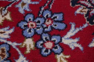Vintage Hand - Knotted Traditional Floral Oriental 10 x 14 Wool Area Rug Carpet 12