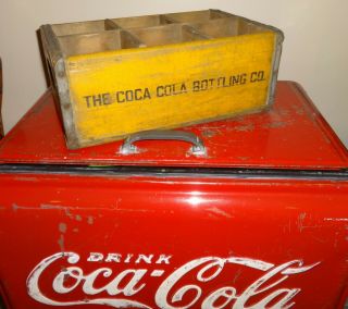 Coca Cola Crate/Carrier - Owens Illinois Glass Co - 14 3/4 