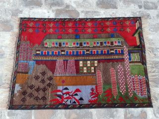 Baluch Rug Handmade Afghan Vintage Rug Trible Shindand Rug 127x89 Cm Wool/origin