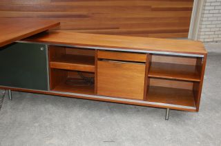 Mid Century Modern George Nelson for Herman Miller Executive Desk & Credenza 6
