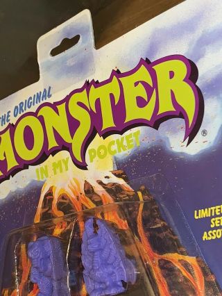 Pre - owned 1990 Monster In My Pocket MIMP Limited Edition Assortment A,  B,  48 12