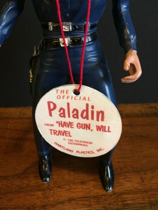 VTG 1960s Hartland Gunfighter PALADIN Have Gun Will Travel Western Figure, 3