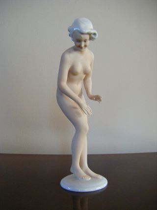 Vintage Unter Weiss Bach Porcelain Nude Girl Figurine