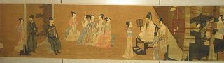 Chinese long Scroll Painting Night Revels of Han Xizai (韓熙載夜宴圖) 3