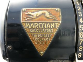 Marchant XLA Mechanical Calculator / Adding Machine 9