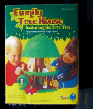 Kenner vintage 1975 Tree Tots Family Treehouse 2