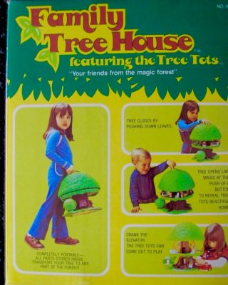Kenner vintage 1975 Tree Tots Family Treehouse 3