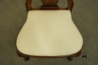 HICKORY CHAIR Solid Mahogany Queen Anne Style Dining Side Chair 6