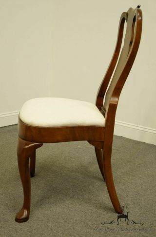 HICKORY CHAIR Solid Mahogany Queen Anne Style Dining Side Chair 7