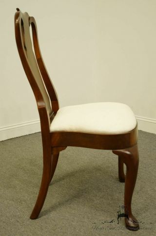 HICKORY CHAIR Solid Mahogany Queen Anne Style Dining Side Chair 9