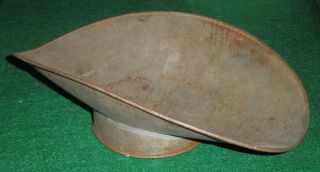 Antique Oval Tin Country Store Candy Scale Tray Pan