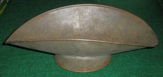 Antique Oval Tin Country Store Candy Scale Tray Pan 2